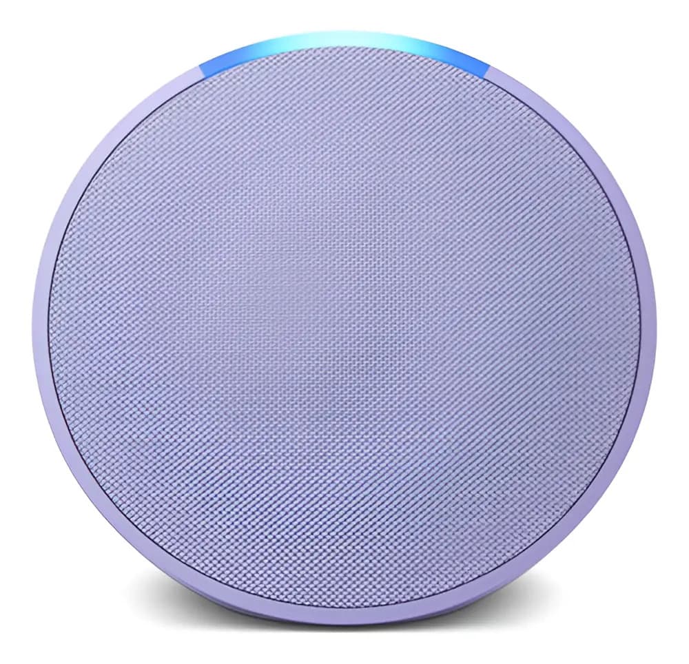 Asistente virtual inteligente Alexa Amazon Echo Pop, color lavanda