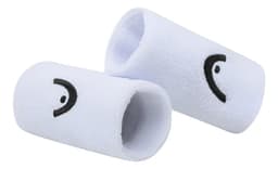 Muñequeras Head X2 Tenis Padel Squash Wristband Color White Talle Larga