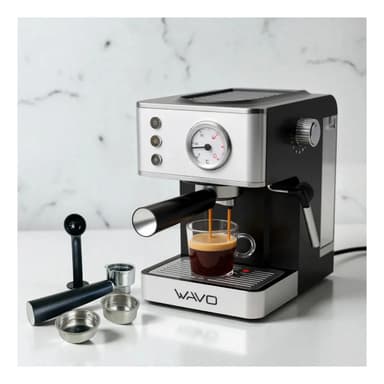 Cafetera Express 033 Dyvan Espumador 20 Bar 1350w Tanque 1.2l
