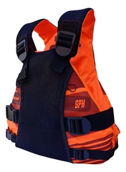 Chaleco Salvavidas (d.a.f) Kayak Sup Laker Remo Sph Splash Color Coral Naranja Fluo Talle M-L