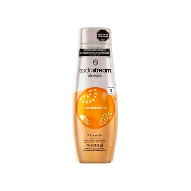 Saborizante De Mandarina Sodastream 440mL Rinde 9L