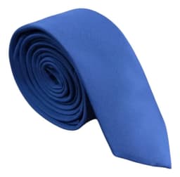 Corbatín De Seda Premium Sublime For Men Color Azul Aero Diseño De La Tela Lisa