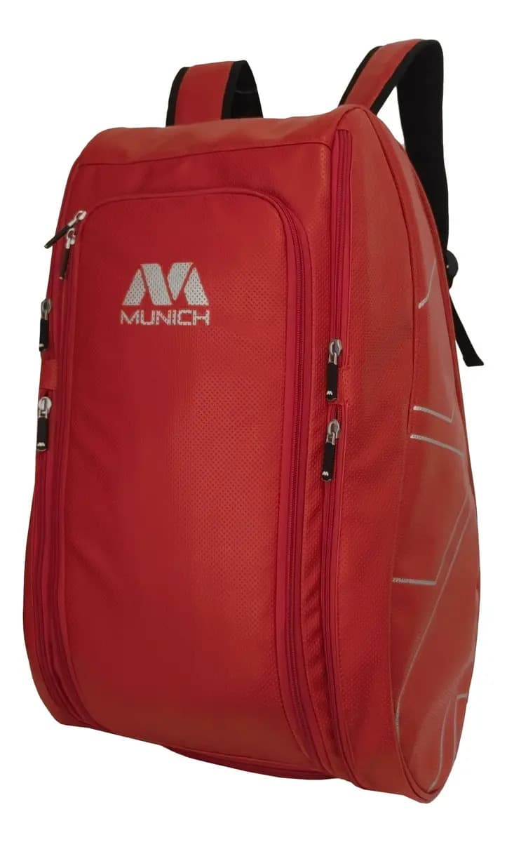 Mochila Padel Renzo Munich Reforzado Premium Color Rojo