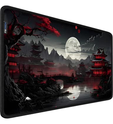 Mouse Pad Gamer 120x50 Xxl Antideslizante Bordes Cosidos Oriente Oriente