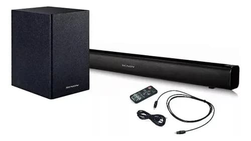 Combo Barra De Sonido 40w Bluetooth + Subwoofer 30w