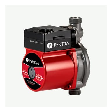 Bomba Presurizadora Elevadora Presión 4 Baños Duchas 10 Bar Pektra PKEPRES260 color rojo