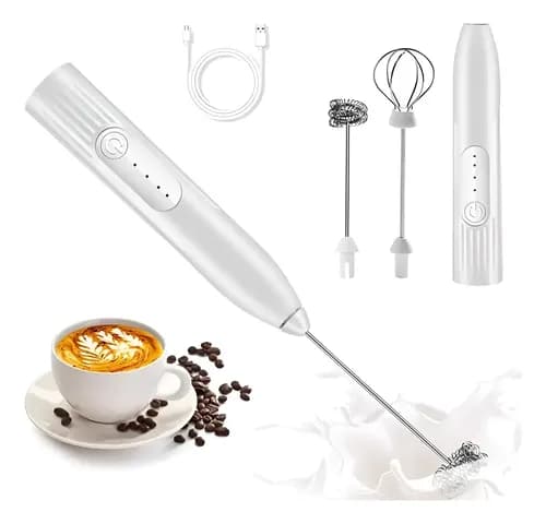 Espumador Batidor Electrico Inalambrico Usb Café Leche Huevo