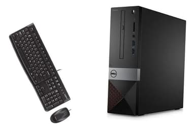 Mini Pc Dell Vostro 3470 I3-8100 20gb 256gb Ssd + Combo Mouse Y Teclado Logitech Mk120