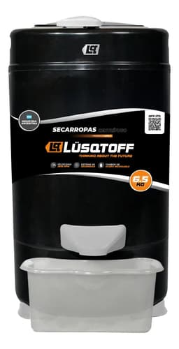 Secarropas Centrífugo Lusqtoff 6.5kgs 2800rpms 300 W Negro
