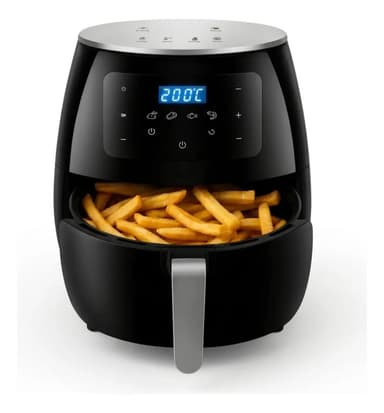 Aitech Freidora De Aire Air Fryer 6.5 Litros 1400W 8 Funciones