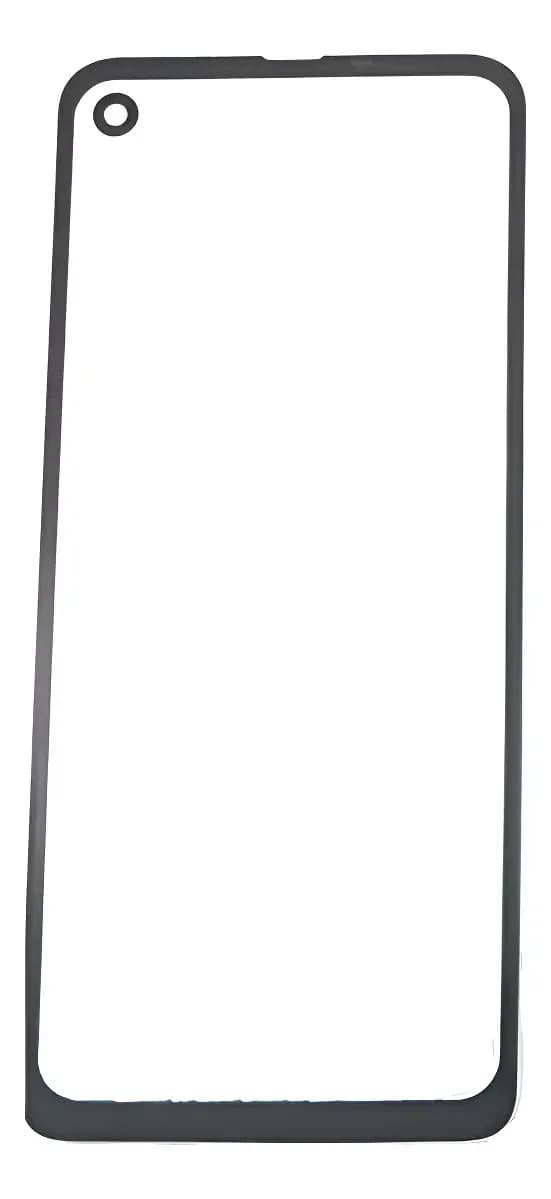 Vidrio Delantero Repuesto Pantalla Para Motorola One Action Moto One Action - Negro