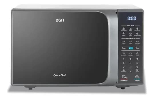 Microondas Bgh Digital Quick Chef Eco 20 Litros B120ds20