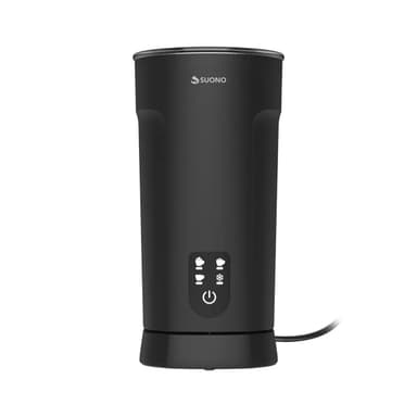 Espumador Leche Suono Automática Espuma Fría Y Caliente 4 En 1, Fabricante Espuma De Leche 400w Vaporizador De Leche, Calentador Eléctrico Acero Inoxidable Con Batidor Para Latte Capuchino Chocolate