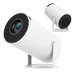 Proyector Portátil 4k Wifi Bluetooth Led Full Android Hd Fcd Blanco