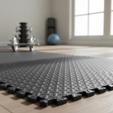 Pack 4 piso goma eva encastrable bordes 60x60cm 10mm negro texturizado alta densidad premium antideslizante impermeable absorcion impacto resistente no toxico gimnasio fitness yoga pilates tatami hoga