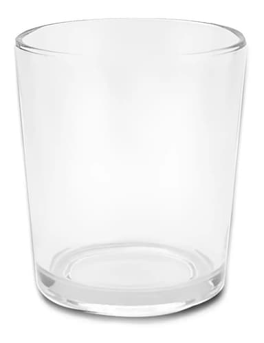 Set X 48 Vasos De Vidrio Imperial Agua Jugo Durax 250cc Color Transparente
