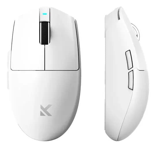 Mouse Gamer Inalámbrico Mchose G3 V2 Pro Ultra Liviano Blanco