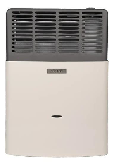 Calefactor A Gas Eskabe Miniconvex 3000 S21 Marfil Clase A sin Salida Color Crema