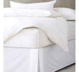 Cubre Sommier King Size Jean Cartier 185 X 190 Color Natural