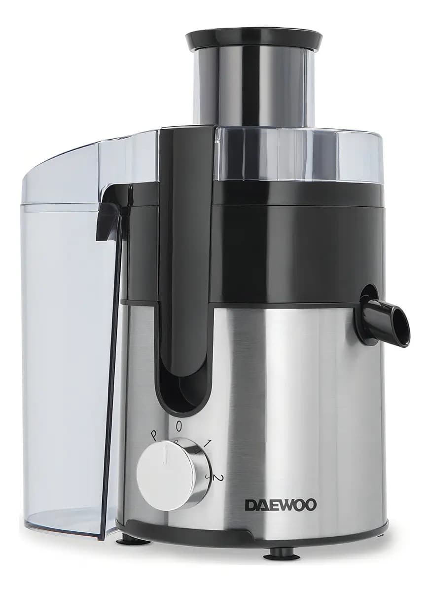 Extractor De Jugo Pulpa Juguera Electrica Acero Daewoo 600w Color Plateado
