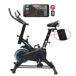 Bicicleta Fija Spinning 150kg Reforzada Dakota Bluetooth 6kg Color Negro