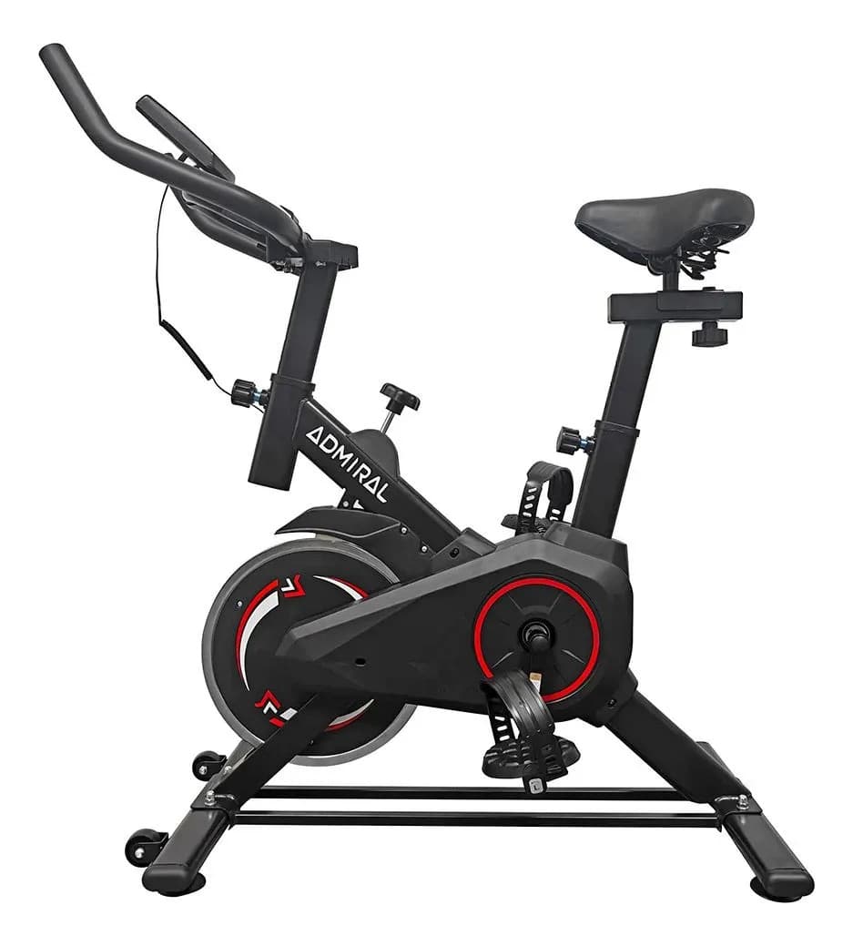 Bicicleta Spinning Fija Admiral Indoor Volante 4kg Regulable