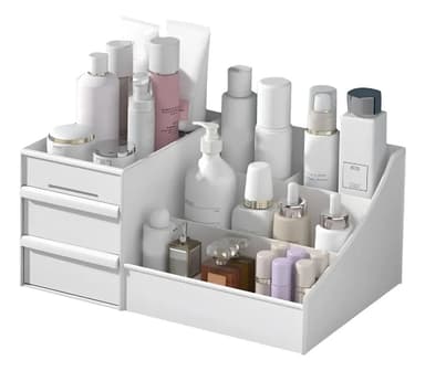 Organizador Maquillaje Cremas Escritorio Oficina Cajones