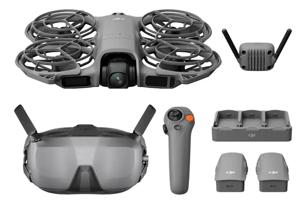 Drone DJI Neo 2 Combo Goggles N3 Motion 3 Sensor CMOS 1.2 Pulgadas 49 GB GPS Galileo BeiDou 7 km Vuelo 19 Min 160 g