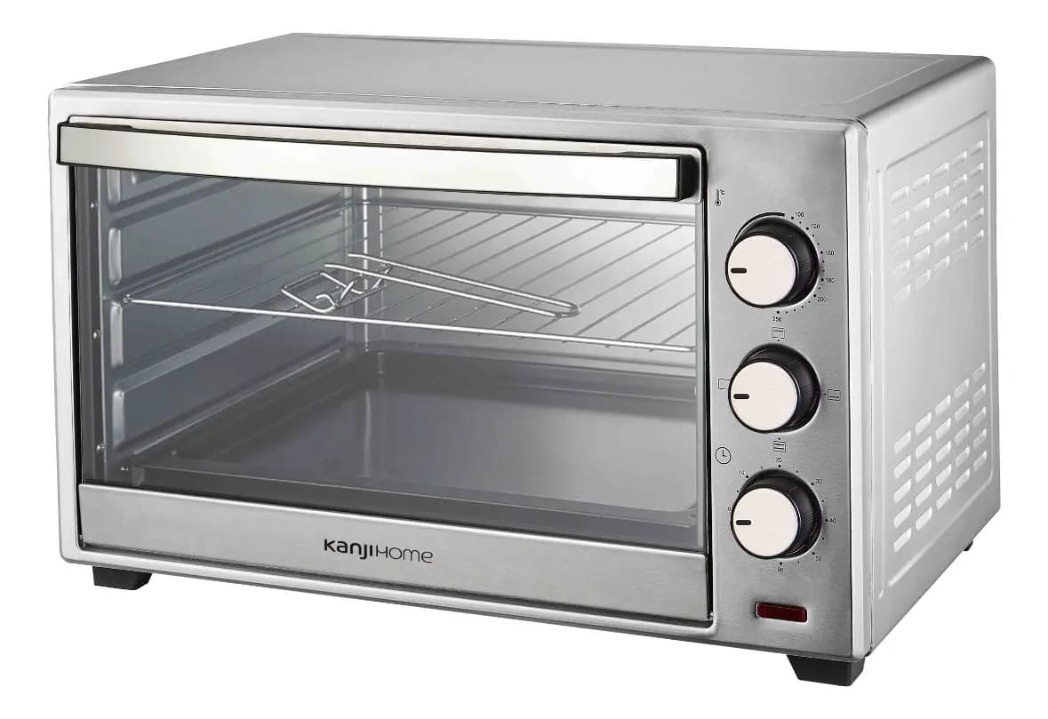 Horno Eléctrico Kanji Home- 28 Lts 1600w Silver Cye Color Gris