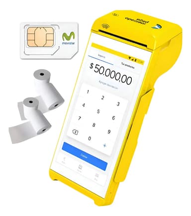 Point Smart - Lector De Tarjeta Posnet Color Amarillo