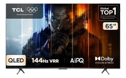 Smart TV TCL 65P8K QLED 4K 144Hz HDR10+ Dolby Vision Google TV