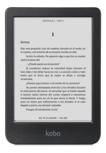 Kobo Clara Bw E-reader Negro 16gb Pantalla 6'' Hd Tactil Negro