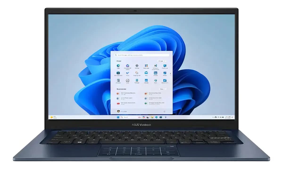 Notebook Asus Vivobook X1404va 14 Fhd 128gb / 8gb Ram I3-1315u W11 Quiet Blue