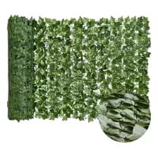 Jardin Vertical Verde Cerco Hojas Artificial 1x3m Holzboden Verde