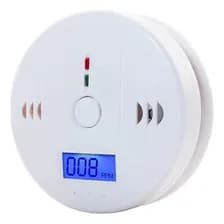 Alarma Inalámbrica Detector Monóxido De Carbono Tecnovel Casa 85db Led Blanco