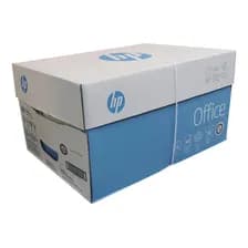 Caja 10 Resmas Hp Office A4 75g X 500 Hojas Total 5000 Hojas Blanco