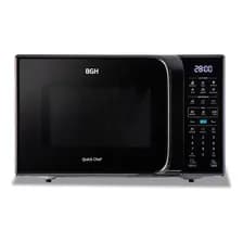 Microondas Bgh Eco Negro Digital 23 Litros 800w Negro