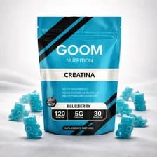 Gomitas Creatina Goom Nutrition Blueberry