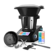 Robot De Cocina Suono Neochef Pro Digital Y Accesorios 4.7l Negro