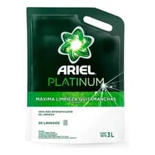 Jabón Liquido Para La Ropa Ariel Platinum X 3 Litros