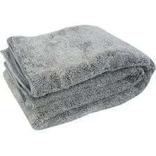 Laffitte Detail Paño Toalla Microfibra Color Gris Superabsorvente 60cm X 90cm Gris Oscuro