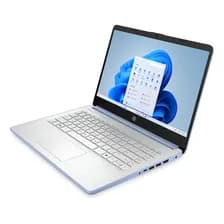 Notebook Hp 14-dq6012dx 14  Hd 128gb 4gb Ram Intel N150 W11 Sky Blue