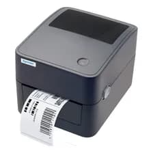 Impresora De Etiquetas Autoadhesivas Térmica X-printer 410b Con Botón Multifuncional