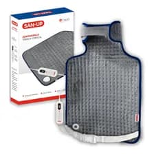 Almohadilla Térmica Cervical San Up Calio Display Led Temperatura Regulable 63x42cm Gris