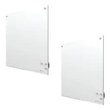 Panel Calefactor Radiante Bajo Consumo 500w X 2 Unidades Temptech Blanco