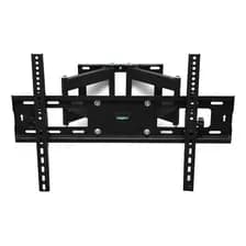 Soporte Articulado Tv Jd So720 32-80 Pulgadas Vesa 600x400 Brazo Doble Negro