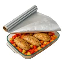 Rollo Papel Aluminio Cocina Gastronomico 38 Cm X 1 Kg Grueso
