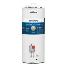 Termotanque Multigas Señorial Zafiro Tszp-50 50 Litros Color Blanco