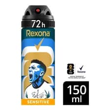 Antitranspirante Rexona Men Copa Del Mundo Aerosol 150ml Sensible