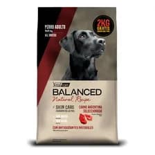 Alimento Vitalcan Natural Recipe Para Perro Adulto Sabor Carne De 17 Kg